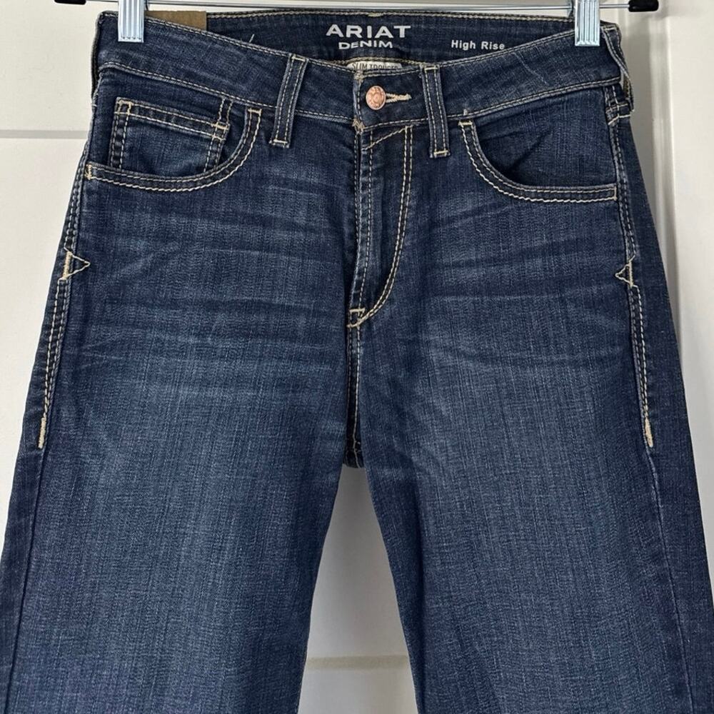 ARIAT Women's Ariat Rascal Slim Trouser Ella Wide Leg Jean Size 28 *EUC - Picture 6 of 14